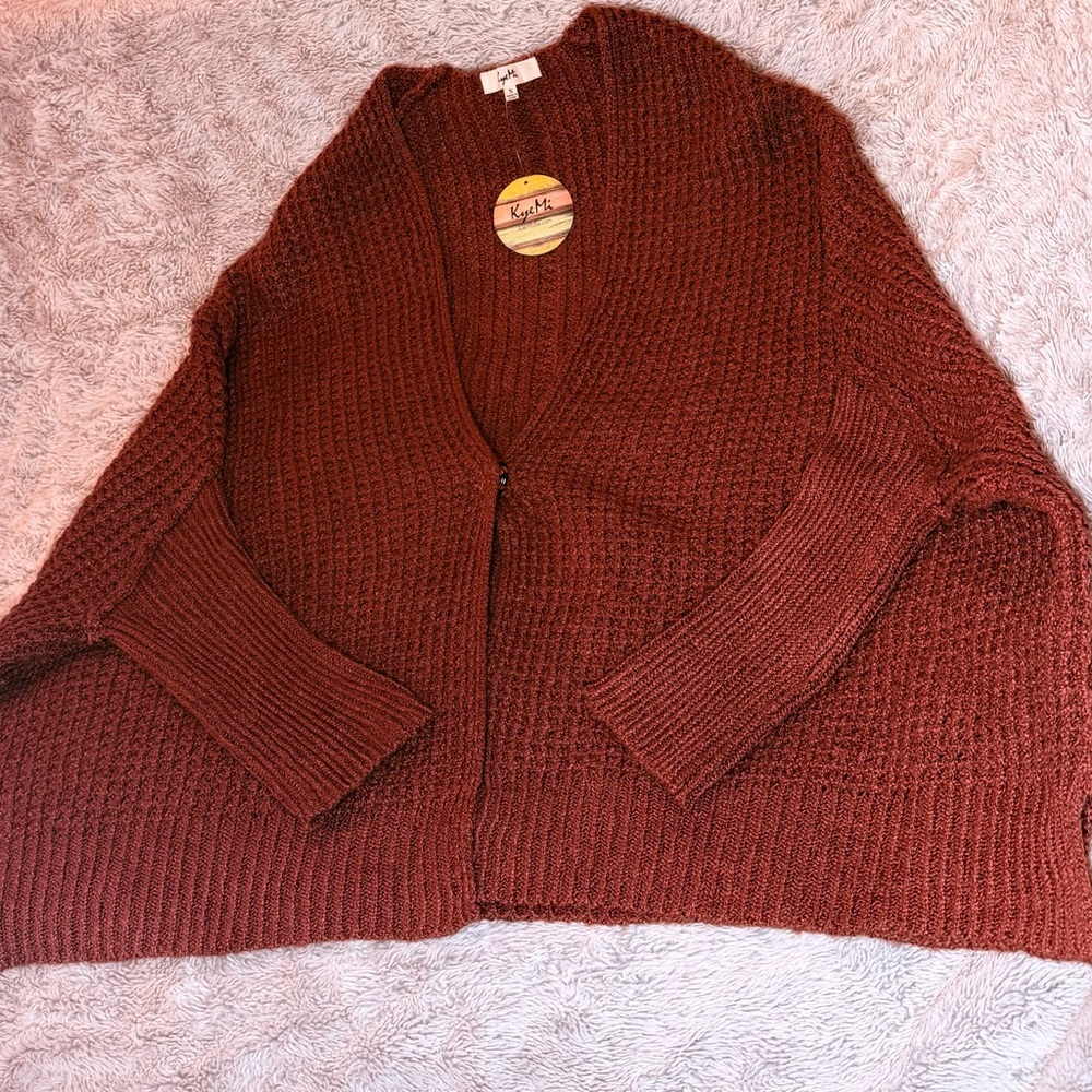 NWT Cozy Knit Women's Cardigan Sweater -